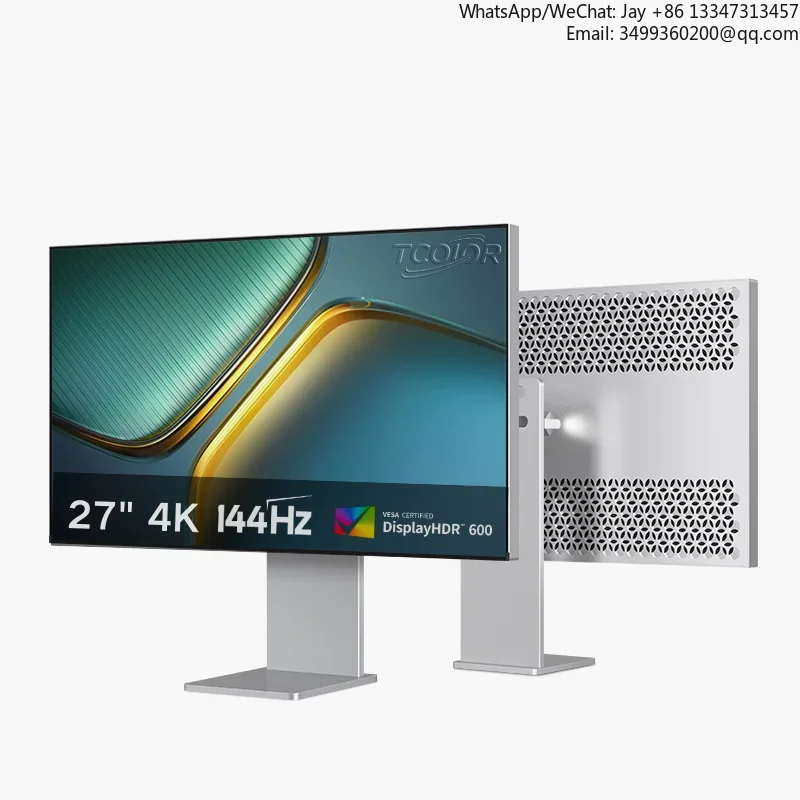Aluminum 27Inch 4k Flat Monitor Gaming Screen Hdr Pc Display Uhd Ips Computer Lcd Monitors 144hz Frameless Studio Display
Aluminum 27Inch 4k Flat Monitor Gaming Screen Hdr Pc Display Uhd Ips Computer Lcd Monitors 144hz Frameless Studio Display
