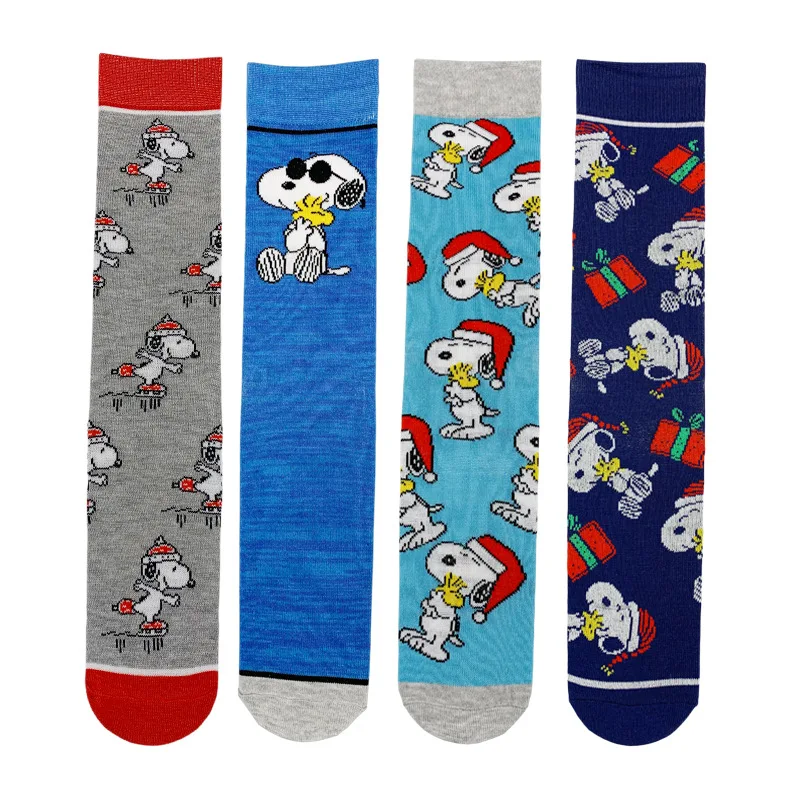 European and American cartoon men's mid-calf socks for the Snoopy series - sport socks with a unique and trendy design
European and American cartoon men's mid-calf socks for the Snoopy series - sport socks with a unique and trendy design