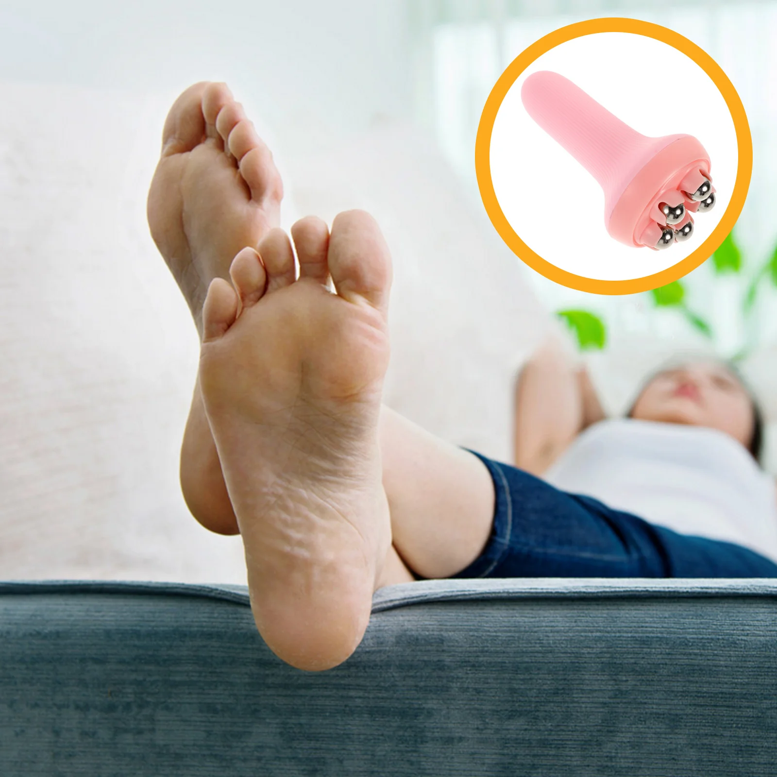 Массажный ролик для коррекции ног, легкий ручной массажер со стальными бусинами для расслабления мышц ног, портативный
Массажный ролик для коррекции ног, легкий ручной массажер со стальными бусинами для расслабления мышц ног, портативный