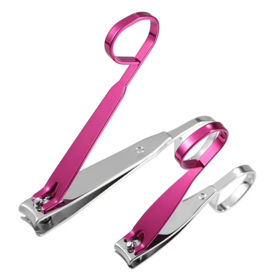 2 Pcs Professional Nail Clippers Set with Stainless Steel Blades for Precise Trimming at Home or on the Go Compact and Portable
2 Pcs Professional Nail Clippers Set with Stainless Steel Blades for Precise Trimming at Home or on the Go Compact and Portable