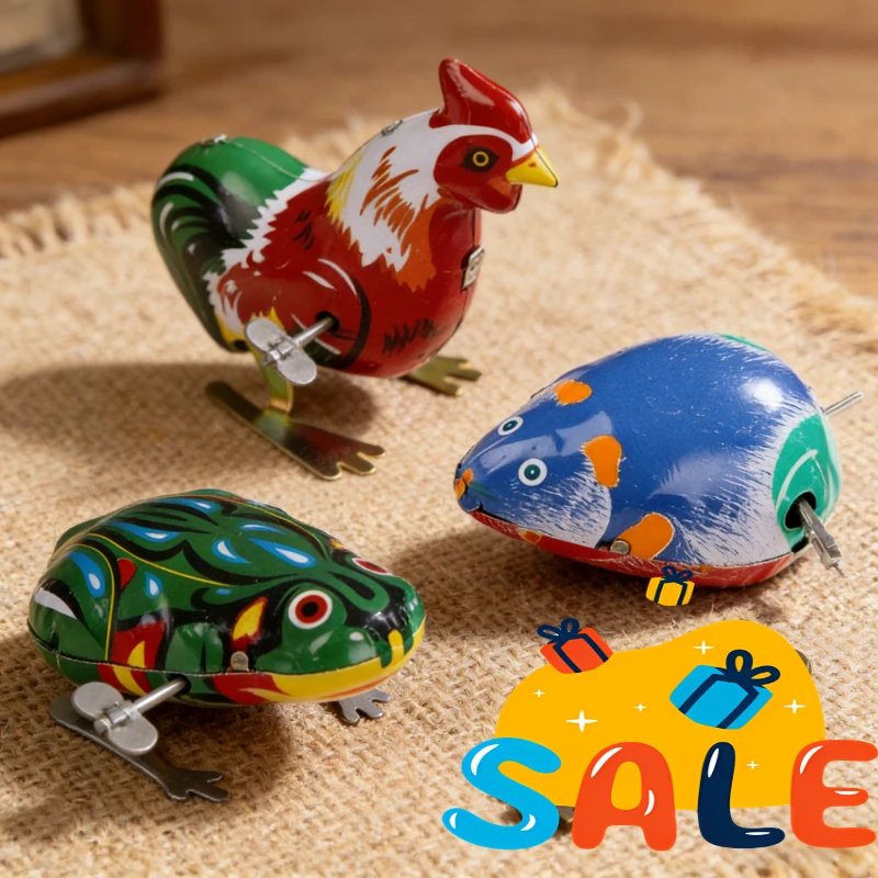 Новинка 2026 года: Высококачественные заводные игрушки из жести — прыгающие лягушки и петухи. Классические ретро-игрушки для детей, ностальгический подарок.
Новинка 2026 года: Высококачественные заводные игрушки из жести — прыгающие лягушки и петухи. Классические ретро-игрушки для детей, ностальгический подарок.
