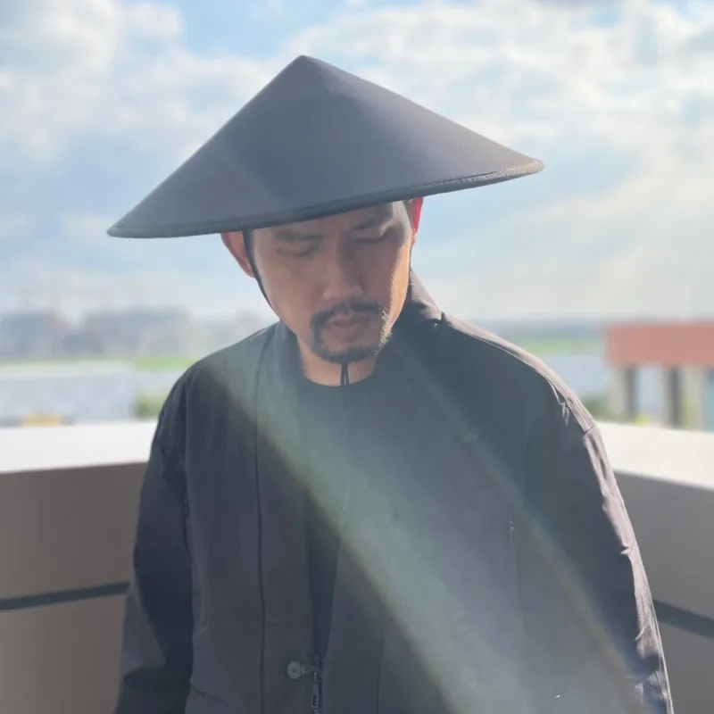 High Quality Niche Chinese Style Ancient Costume Wear Bamboo Hat Portable Men's and Women's Hats
High Quality Niche Chinese Style Ancient Costume Wear Bamboo Hat Portable Men's and Women's Hats