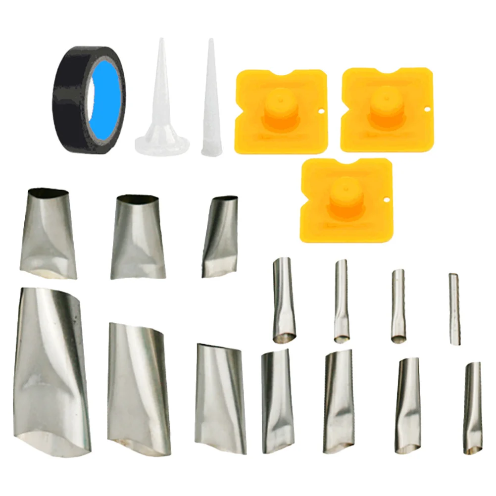 20Pcs Stainless Steel Caulking Nozzle Set Handy Glue Tool Filling Sealing Gaps Easy Use Caulk Finisher Caulking Nozzle
20Pcs Stainless Steel Caulking Nozzle Set Handy Glue Tool Filling Sealing Gaps Easy Use Caulk Finisher Caulking Nozzle