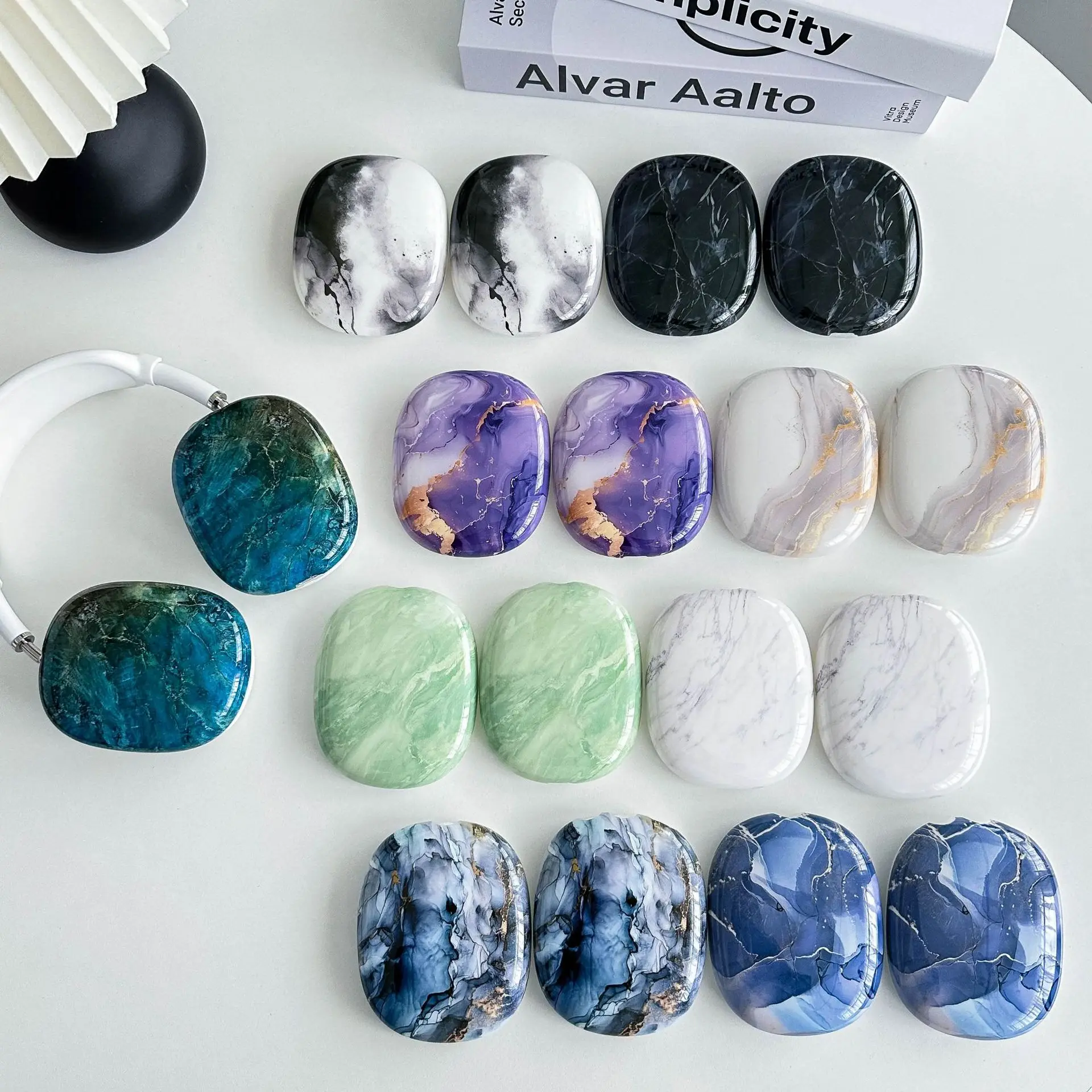 Чехол для наушников Ins Marble Imd для Apple Airpods Max, стильный защитный чехол для наушников, чехол для Airpod Max.
Чехол для наушников Ins Marble Imd для Apple Airpods Max, стильный защитный чехол для наушников, чехол для Airpod Max.
