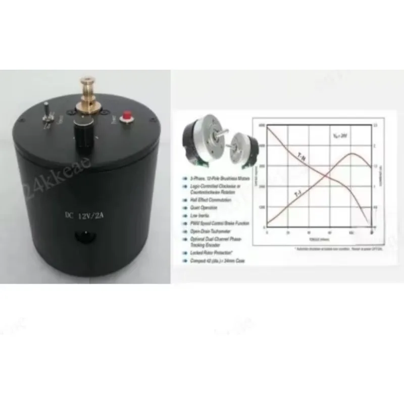Single Chip Microcontroller Controlled Speed Regulation with Professional External Vinyl Tape Recorder Driver Motor Brushless
Single Chip Microcontroller Controlled Speed Regulation with Professional External Vinyl Tape Recorder Driver Motor Brushless