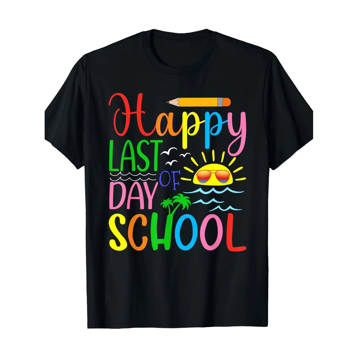 Women's Happy Last Day of School T-Shirt Summer Vacation Tee Teacher Student Holiday Gift Fun Beach Outfit
Women's Happy Last Day of School T-Shirt Summer Vacation Tee Teacher Student Holiday Gift Fun Beach Outfit