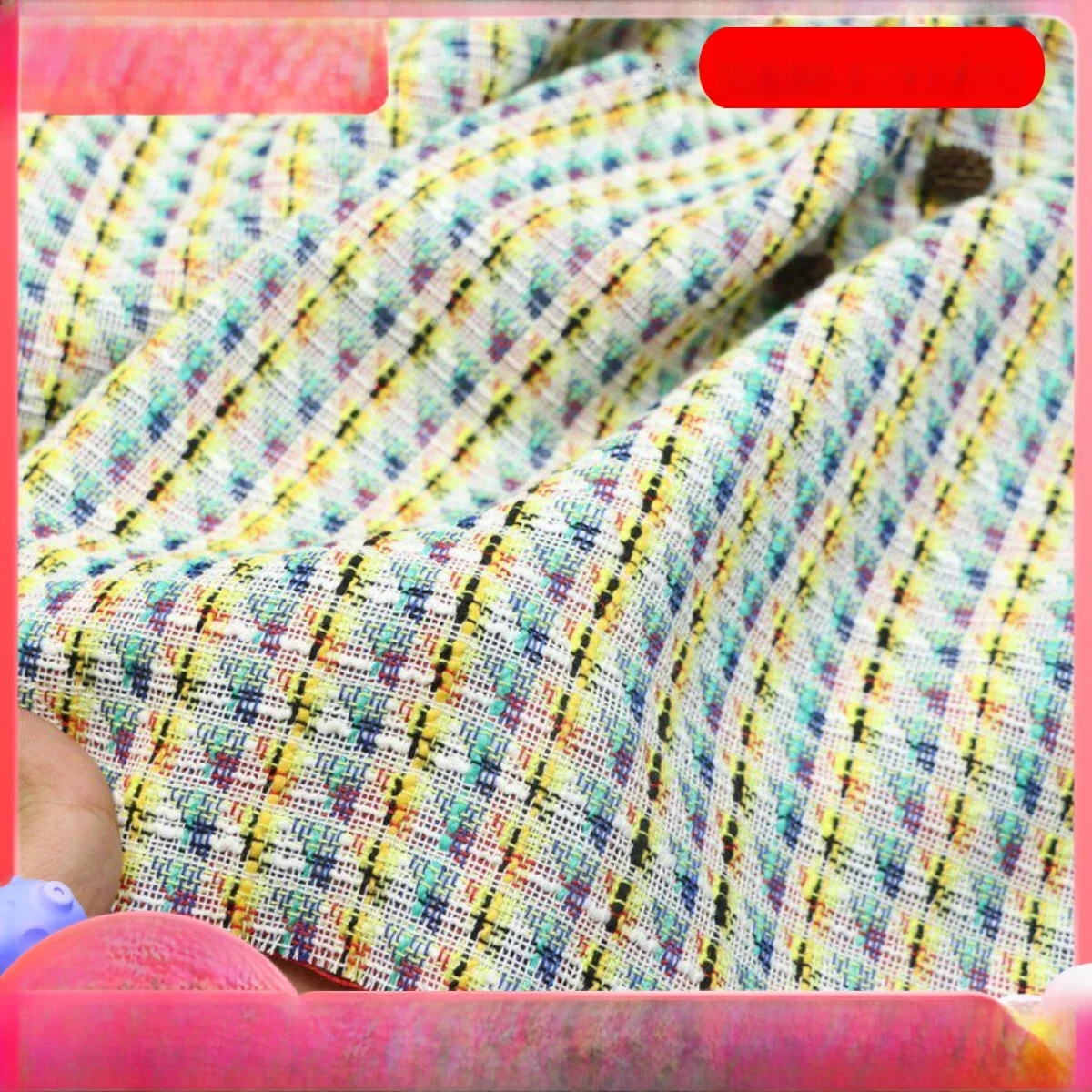 Yellow And een Woven Faion Fabric for Winter Small Fraance Sle Suitcoat And Skirt Home Sponge Pad DIY
Yellow And een Woven Faion Fabric for Winter Small Fraance Sle Suitcoat And Skirt Home Sponge Pad DIY