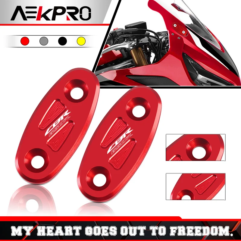 For Honda CBR650R CBR650F Motorcycle Windshield Rear Mirror Hole Cover Windscreen Driven Mirror Eliminators Cap cbr650r cbr650f
For Honda CBR650R CBR650F Motorcycle Windshield Rear Mirror Hole Cover Windscreen Driven Mirror Eliminators Cap cbr650r cbr650f