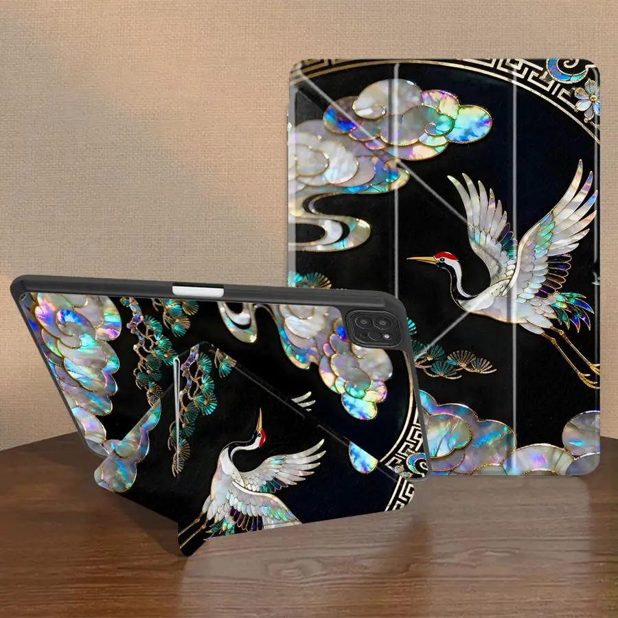 Red Crowned Crane Mosaic Print Holder Cover Tablet Case For iPad Air 4 5 M3 M2 1 2 M4 11inch Pro 11th 10th 9th 8th 7th 12.9inch
Red Crowned Crane Mosaic Print Holder Cover Tablet Case For iPad Air 4 5 M3 M2 1 2 M4 11inch Pro 11th 10th 9th 8th 7th 12.9inch