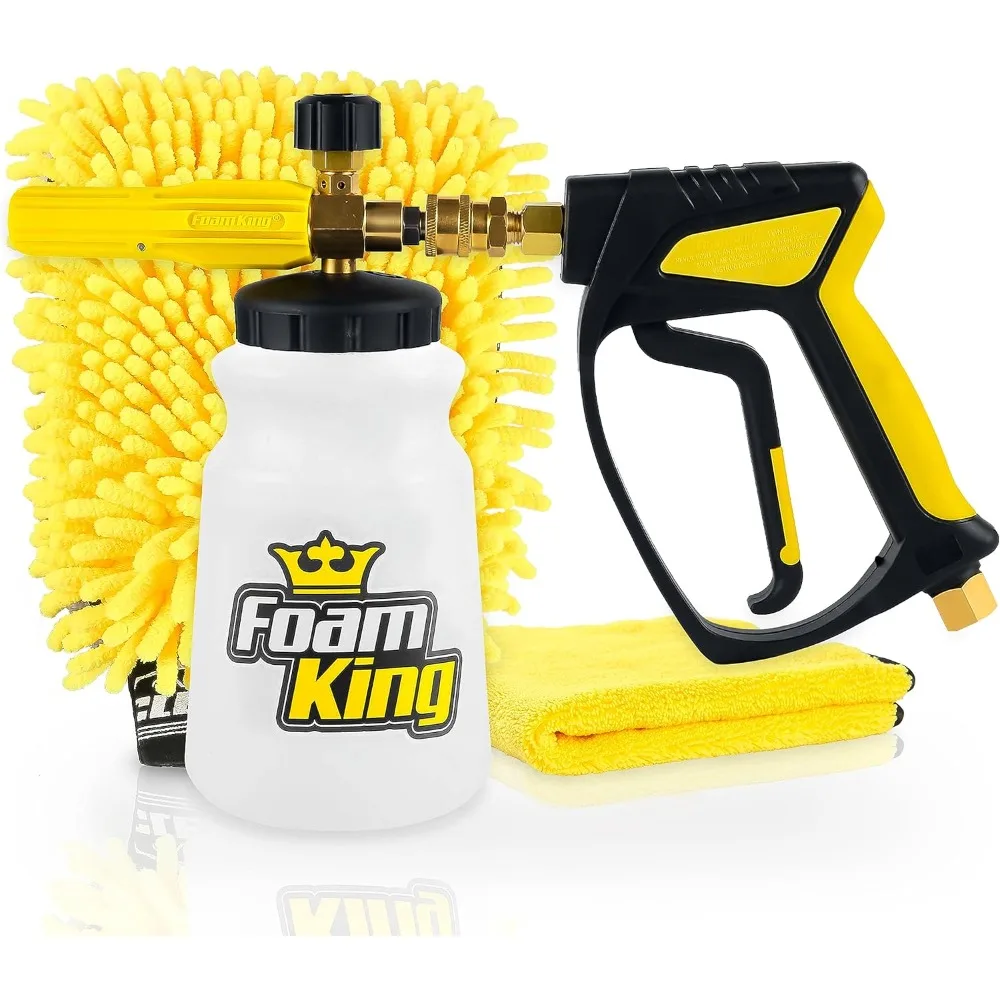 Пистолет для мойки высокого давления с пенопластовой пушкой, распылитель короткой пены для мойки автомобилей, поворотный механизм для мойки высокого давления — вкл. Мытье варежки и
Пистолет для мойки высокого давления с пенопластовой пушкой, распылитель короткой пены для мойки автомобилей, поворотный механизм для мойки высокого давления — вкл. Мытье варежки и