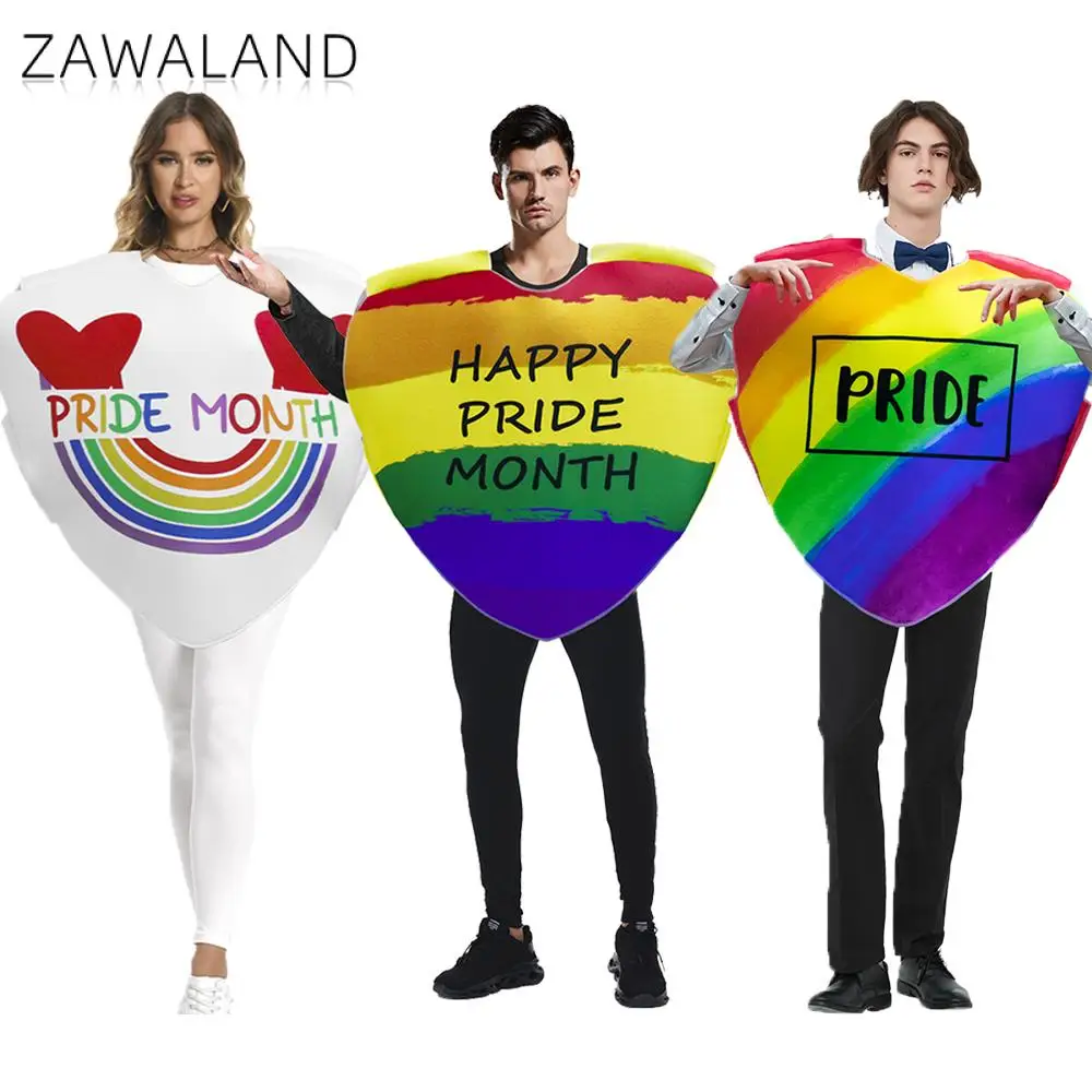 Zawaland Happy Pride Month Costumes Adult Rainbow Love Form Sponge Outfits Holiday Party Christopherstreetday Parade Clothes
Zawaland Happy Pride Month Costumes Adult Rainbow Love Form Sponge Outfits Holiday Party Christopherstreetday Parade Clothes