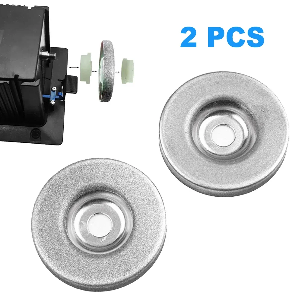 2pcs 56mm Diamond Grinding Wheel 320 600 Grit Circle Grinder Disc Stone Sharpener Angle Cutting Wheel Rotary Tool Accessories
2pcs 56mm Diamond Grinding Wheel 320 600 Grit Circle Grinder Disc Stone Sharpener Angle Cutting Wheel Rotary Tool Accessories