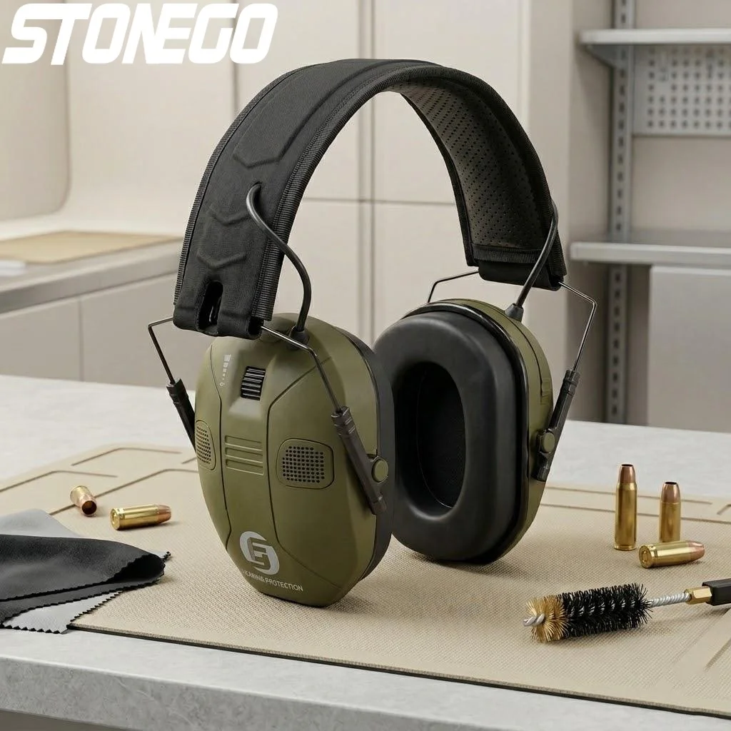 Foldable Tactical Earmuffs 360 Sound Amplification Noise Cancelling Hearing Protection 4Mic Labor Safety
Foldable Tactical Earmuffs 360 Sound Amplification Noise Cancelling Hearing Protection 4Mic Labor Safety