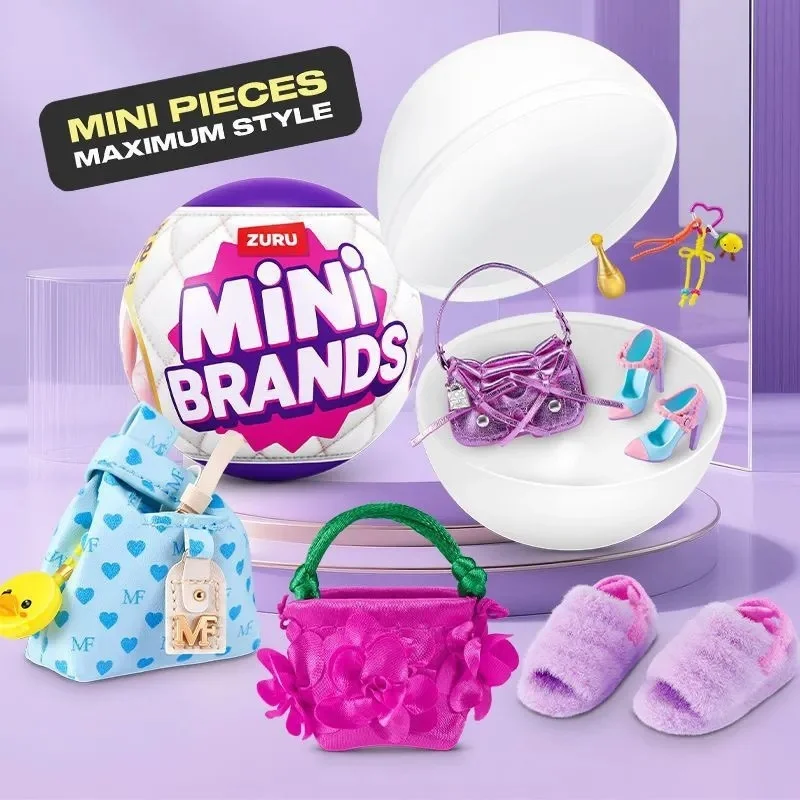 Zuru Mini Brands Fashion Surprise Ball Series 4 Blind Box Mini Fashion Accessories With Handbag & Shoes Girls Toy Gift
Zuru Mini Brands Fashion Surprise Ball Series 4 Blind Box Mini Fashion Accessories With Handbag & Shoes Girls Toy Gift