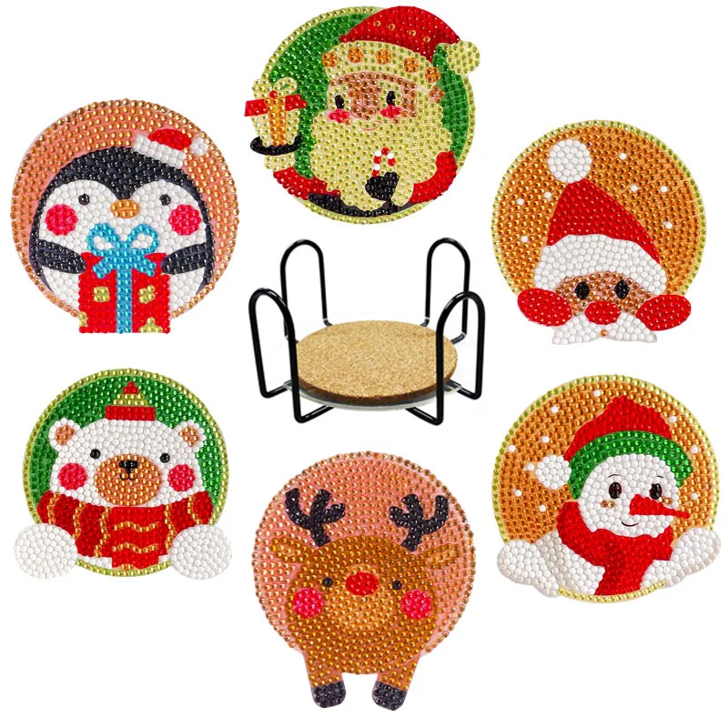 8-piece Fruit DIY Diamond Painting Coasters, Round Full Diamond Acrylic Coffee Cup Heat Insulation Pads, Home Decor
8-piece Fruit DIY Diamond Painting Coasters, Round Full Diamond Acrylic Coffee Cup Heat Insulation Pads, Home Decor