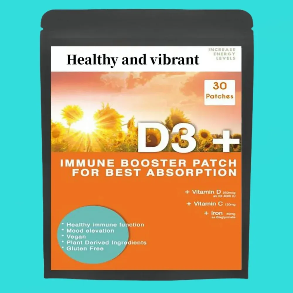 Energy Boost Transdermal Self Adhesive Vitamin B12 Patches 30 Patches One Month Supply
Energy Boost Transdermal Self Adhesive Vitamin B12 Patches 30 Patches One Month Supply