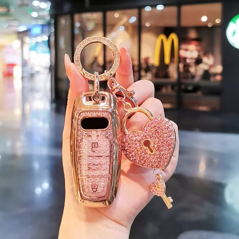Suitable for Audi keycase A6L A4 Q5L A3 A5 Q3 Q2L A7 A8 Q4etron TT RS keycover keyshell keychain23 new model
Suitable for Audi keycase A6L A4 Q5L A3 A5 Q3 Q2L A7 A8 Q4etron TT RS keycover keyshell keychain23 new model