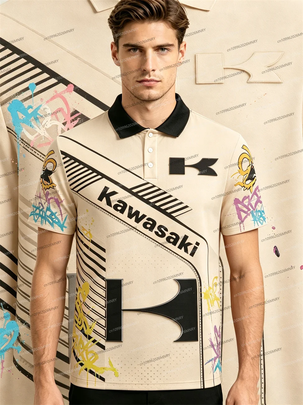 Kawasaki Motorcycle Racer Riding men's polo shirts Summer men Short Sleeve Women T-Shirt Oversized Clothing Top Men clothing
Kawasaki Motorcycle Racer Riding men's polo shirts Summer men Short Sleeve Women T-Shirt Oversized Clothing Top Men clothing