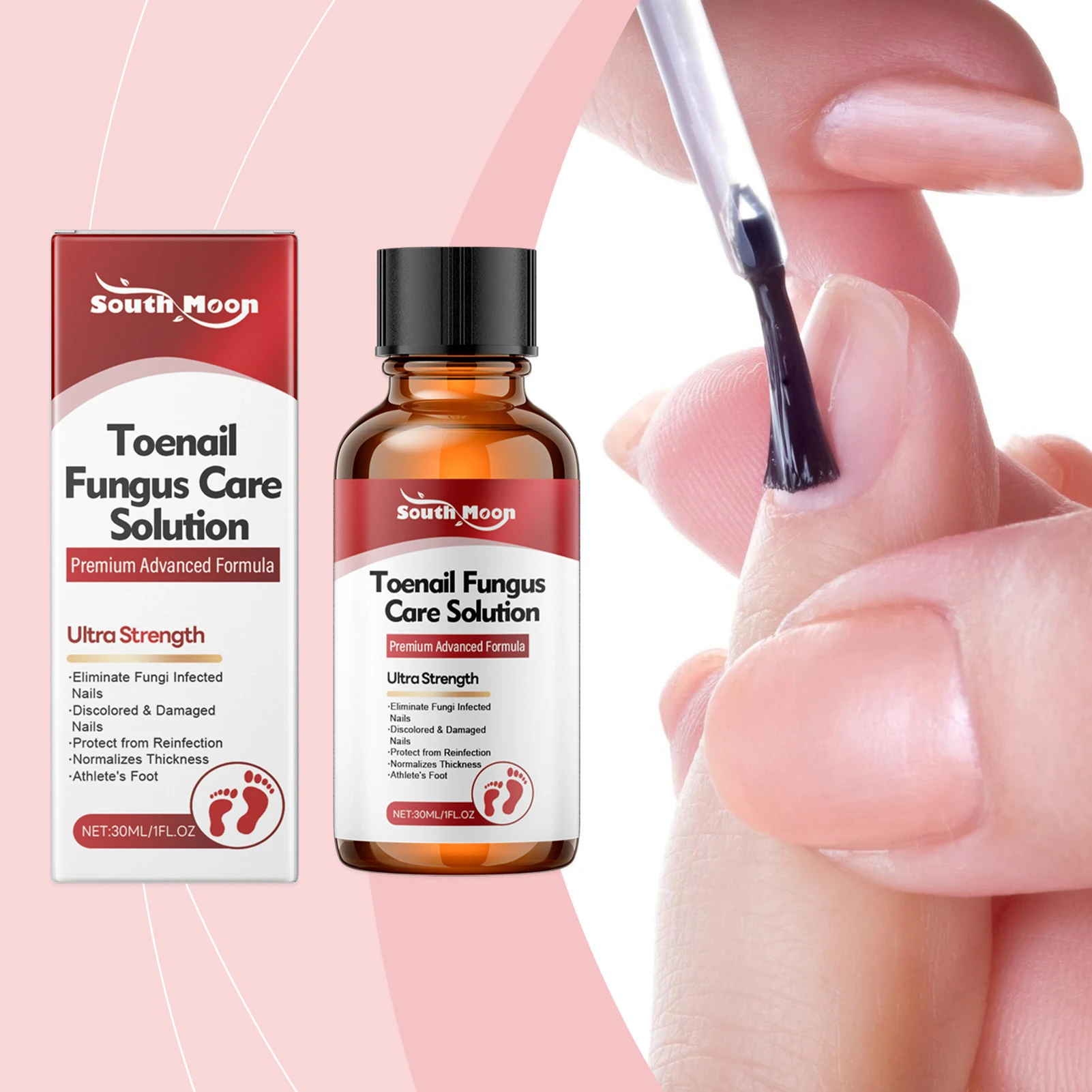 30ml Toenail-Fungus Treatments Easy To Use Promotes Health Growth Shine Extra Strength Anti Nail-Fungus Liquid For Grey Nails
30ml Toenail-Fungus Treatments Easy To Use Promotes Health Growth Shine Extra Strength Anti Nail-Fungus Liquid For Grey Nails