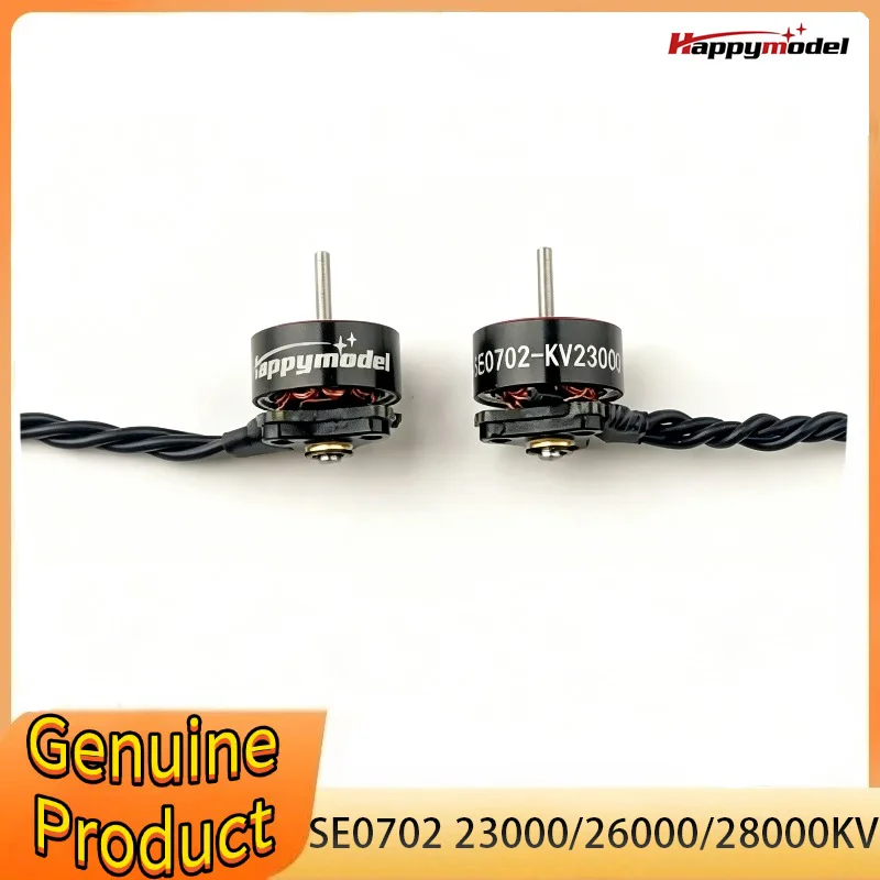 HappyModel SE0702 28000KV 26000KV 2300KV 1S Brushless Motor for RC FPV Freestyle 65mm 75mm Tinywhoop Drones Mobula6 ELRS
HappyModel SE0702 28000KV 26000KV 2300KV 1S Brushless Motor for RC FPV Freestyle 65mm 75mm Tinywhoop Drones Mobula6 ELRS