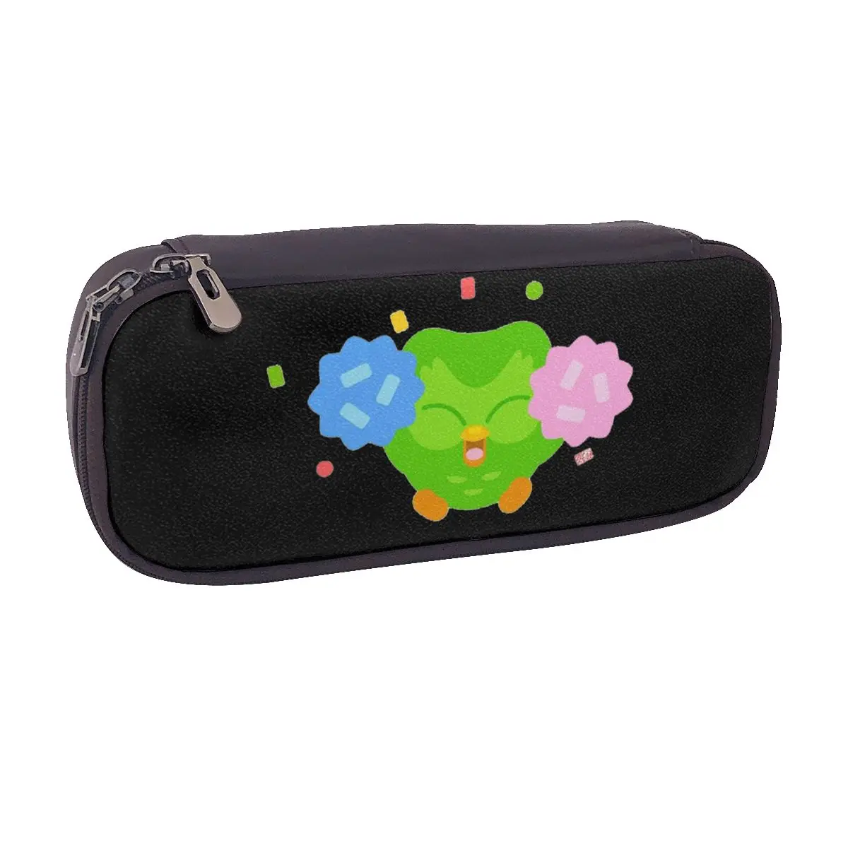 Duolingo Owl Duo Leather Pencil Case for Students Gifts Pen Box Pencil Bag Stationery Supplies Pen Holder Bag
Duolingo Owl Duo Leather Pencil Case for Students Gifts Pen Box Pencil Bag Stationery Supplies Pen Holder Bag
