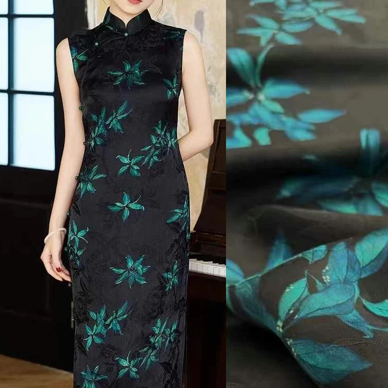 114 см, ширина 25 мм, черная шелковая ткань Hualuo с принтом синих листьев для DIY, горячий сезон, удобная пижама, платье, юбка, брюки R2144
114 см, ширина 25 мм, черная шелковая ткань Hualuo с принтом синих листьев для DIY, горячий сезон, удобная пижама, платье, юбка, брюки R2144