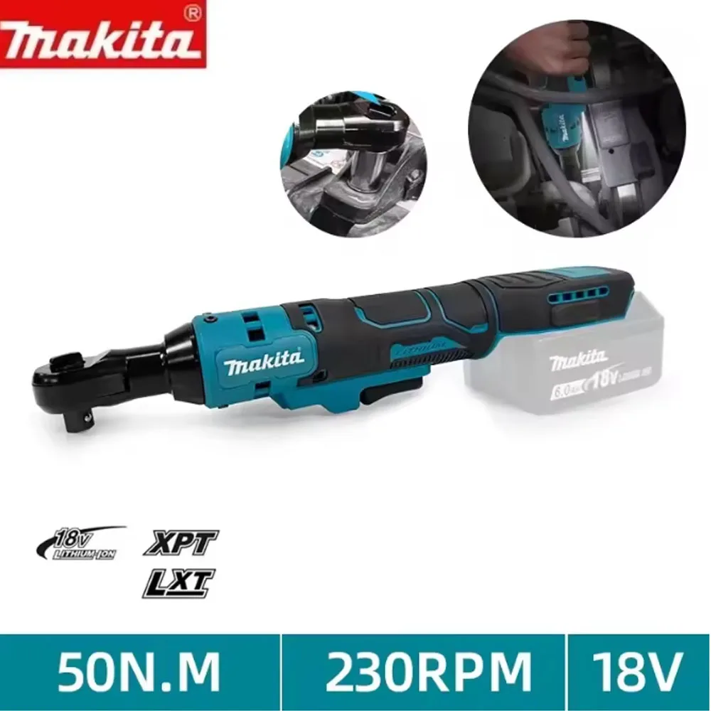 Brushless Ratchet Right Angle Wrench 18V Power Tools Cordless Driver Variable Speed Power Wrench LED For Makita Batter
Brushless Ratchet Right Angle Wrench 18V Power Tools Cordless Driver Variable Speed Power Wrench LED For Makita Batter