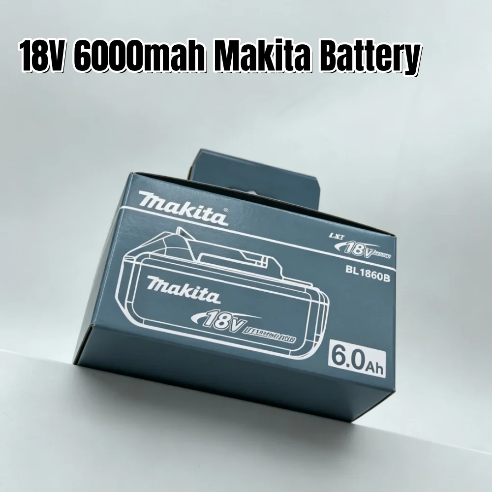 Makita 18V 6000mAh rechargeable battery, Makita 6.0Ah BL1840 BL1830B BL1830B power tool battery, 18V charger
Makita 18V 6000mAh rechargeable battery, Makita 6.0Ah BL1840 BL1830B BL1830B power tool battery, 18V charger