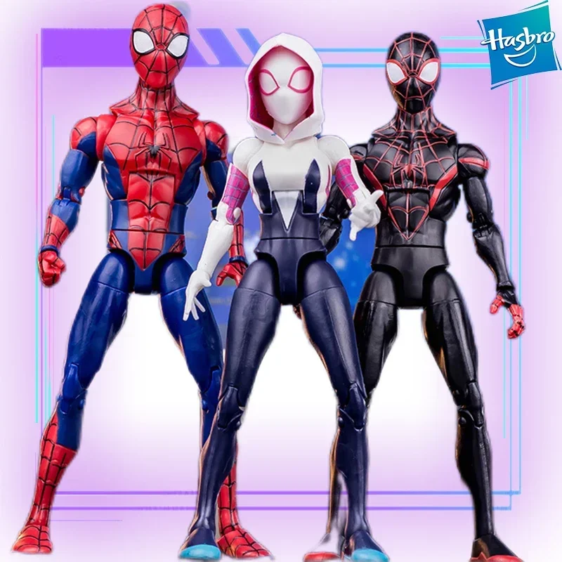 Hasbro Genuine Spider-Man Iron Man Gwen Model Anime Hero Robot Toys for Boys Kids Baby Christmas Gift Free Shipping Items
Hasbro Genuine Spider-Man Iron Man Gwen Model Anime Hero Robot Toys for Boys Kids Baby Christmas Gift Free Shipping Items