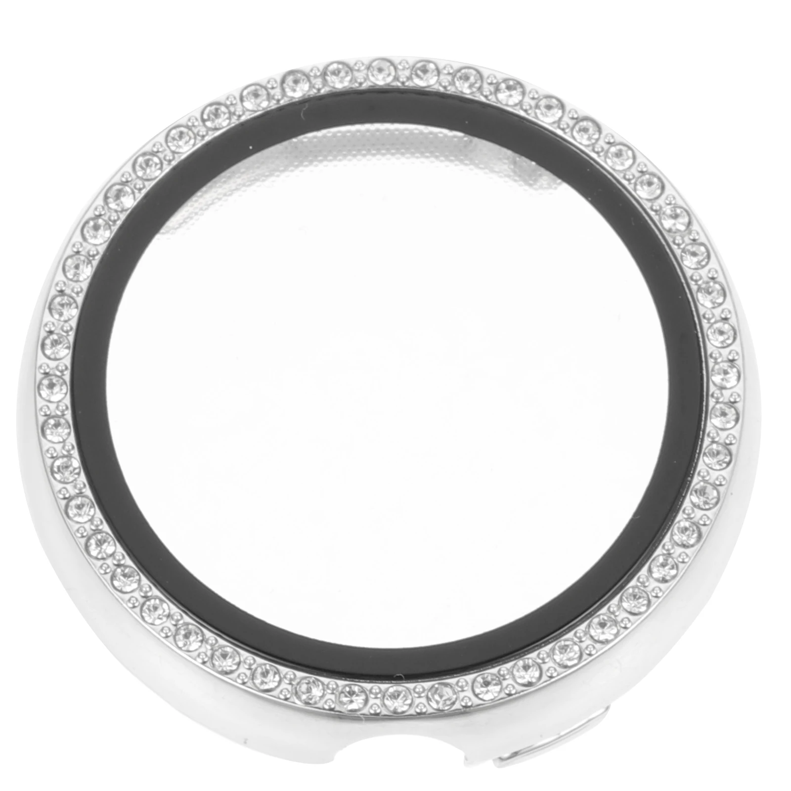Rhinestone Watch Screen Protector Case Smartwatch Scratch Proof Cover Elegant PC Protective Silver Shell Watch Cover Creative
Rhinestone Watch Screen Protector Case Smartwatch Scratch Proof Cover Elegant PC Protective Silver Shell Watch Cover Creative