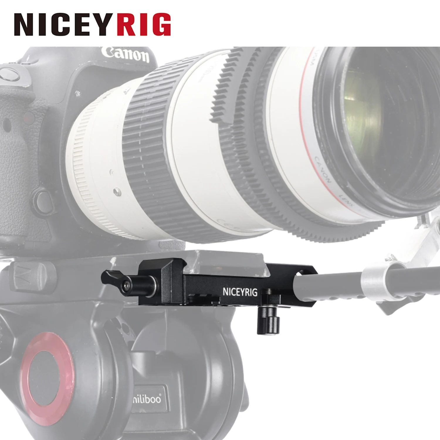 NICEYRIG Manfrotto Dovetail Clamp for DJI RS 4/4 Pro/RS3/3 Pro/RS2/RS2 Pro and Tripod with 15mm Rod Clamp/Cold Shoe Mount
NICEYRIG Manfrotto Dovetail Clamp for DJI RS 4/4 Pro/RS3/3 Pro/RS2/RS2 Pro and Tripod with 15mm Rod Clamp/Cold Shoe Mount