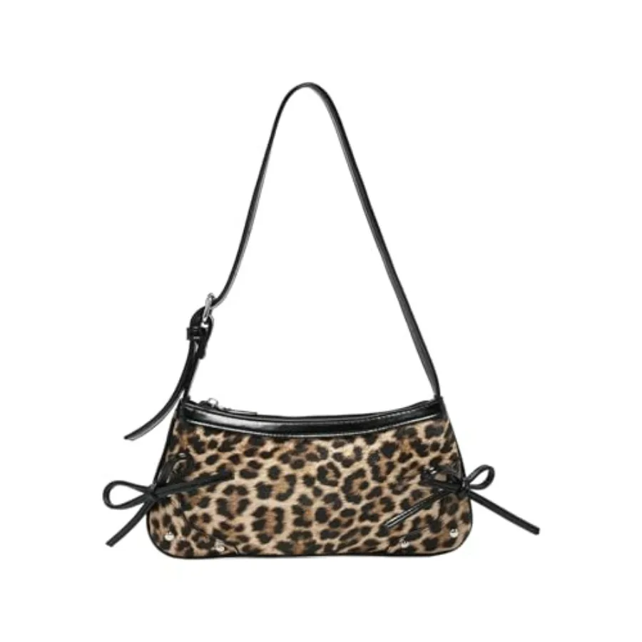 Verdusa Women's Y2K Leopard Handbags Bowknot Top Handle Underarm Shoulder Bag
Verdusa Women's Y2K Leopard Handbags Bowknot Top Handle Underarm Shoulder Bag