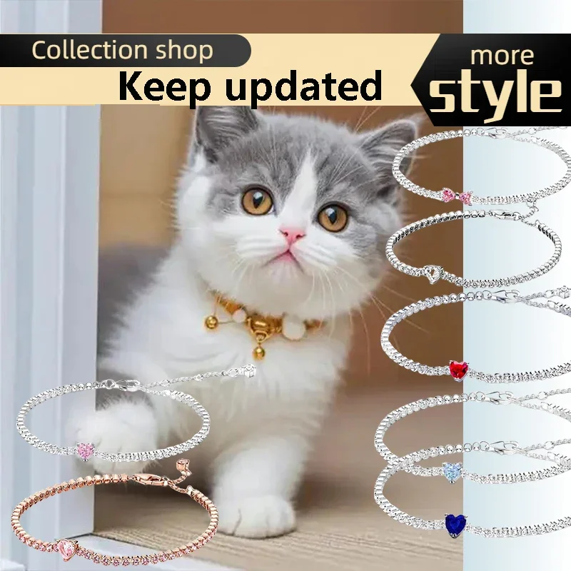 2025 New Cat Accessories S925 Silver Secret Chain Love Tennis Adjustment Chain Red Heart Shaped Gem Bracelet
2025 New Cat Accessories S925 Silver Secret Chain Love Tennis Adjustment Chain Red Heart Shaped Gem Bracelet