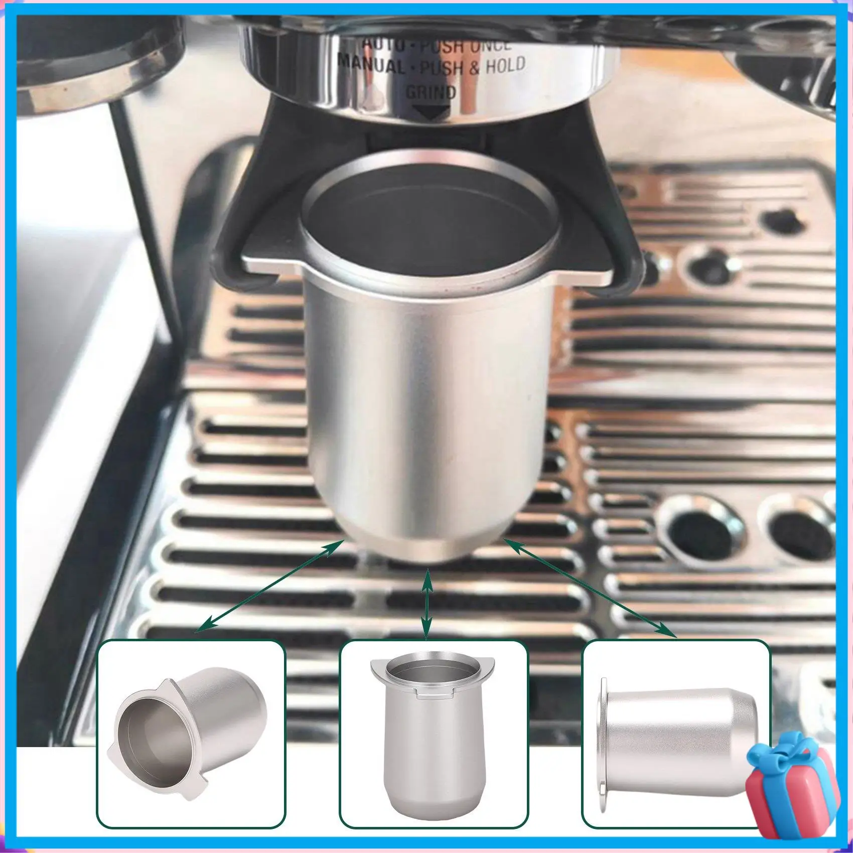 Discount For Breville 8 Series Stainless Steel Coffee Dosing Cup Powder Feeder, For 53Mm Breville 870 Espresso Machine Dosing Cu
Discount For Breville 8 Series Stainless Steel Coffee Dosing Cup Powder Feeder, For 53Mm Breville 870 Espresso Machine Dosing Cu