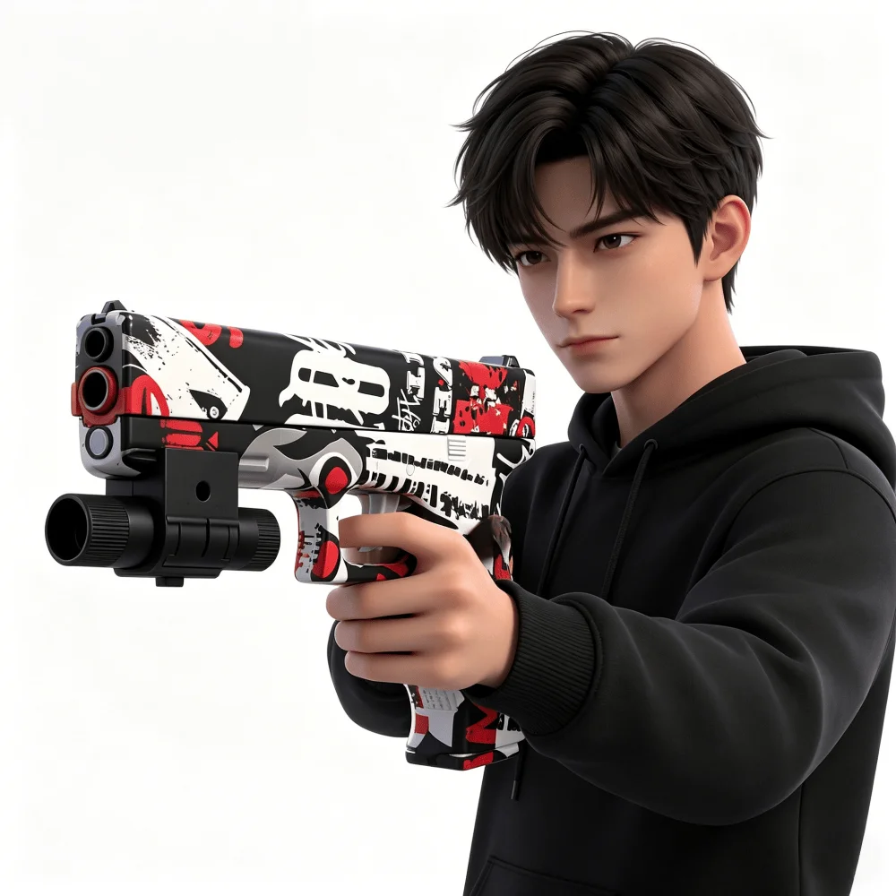 Blaster Pistol Toys, Manual Blaster, NO Need Charge Outdoor Shooting Toy gun
Blaster Pistol Toys, Manual Blaster, NO Need Charge Outdoor Shooting Toy gun