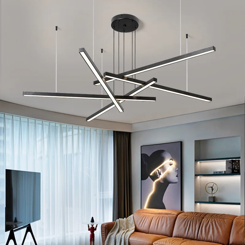 Living room LED chandelier modern minimalist dining room chandelier lighting creative personality bar light Nordic hall light
Living room LED chandelier modern minimalist dining room chandelier lighting creative personality bar light Nordic hall light