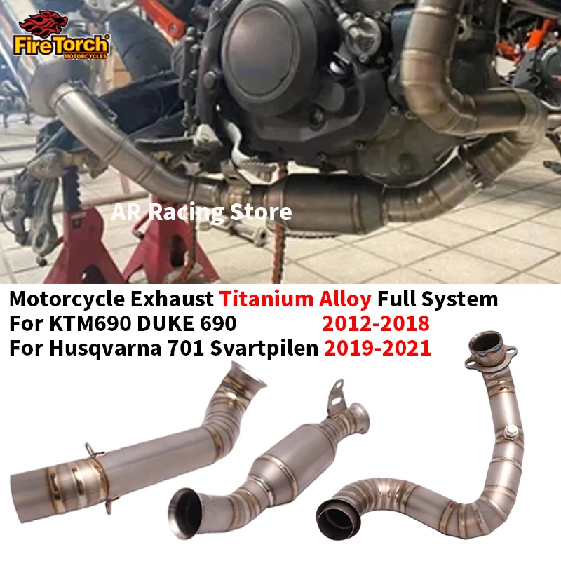Slip for Ktm690 Duke for Husquarna 701 Suartpilen 2012-2021 Motorcycle Exhaust Titanium Alloy Full System Motocross Espace Moto
Slip for Ktm690 Duke for Husquarna 701 Suartpilen 2012-2021 Motorcycle Exhaust Titanium Alloy Full System Motocross Espace Moto