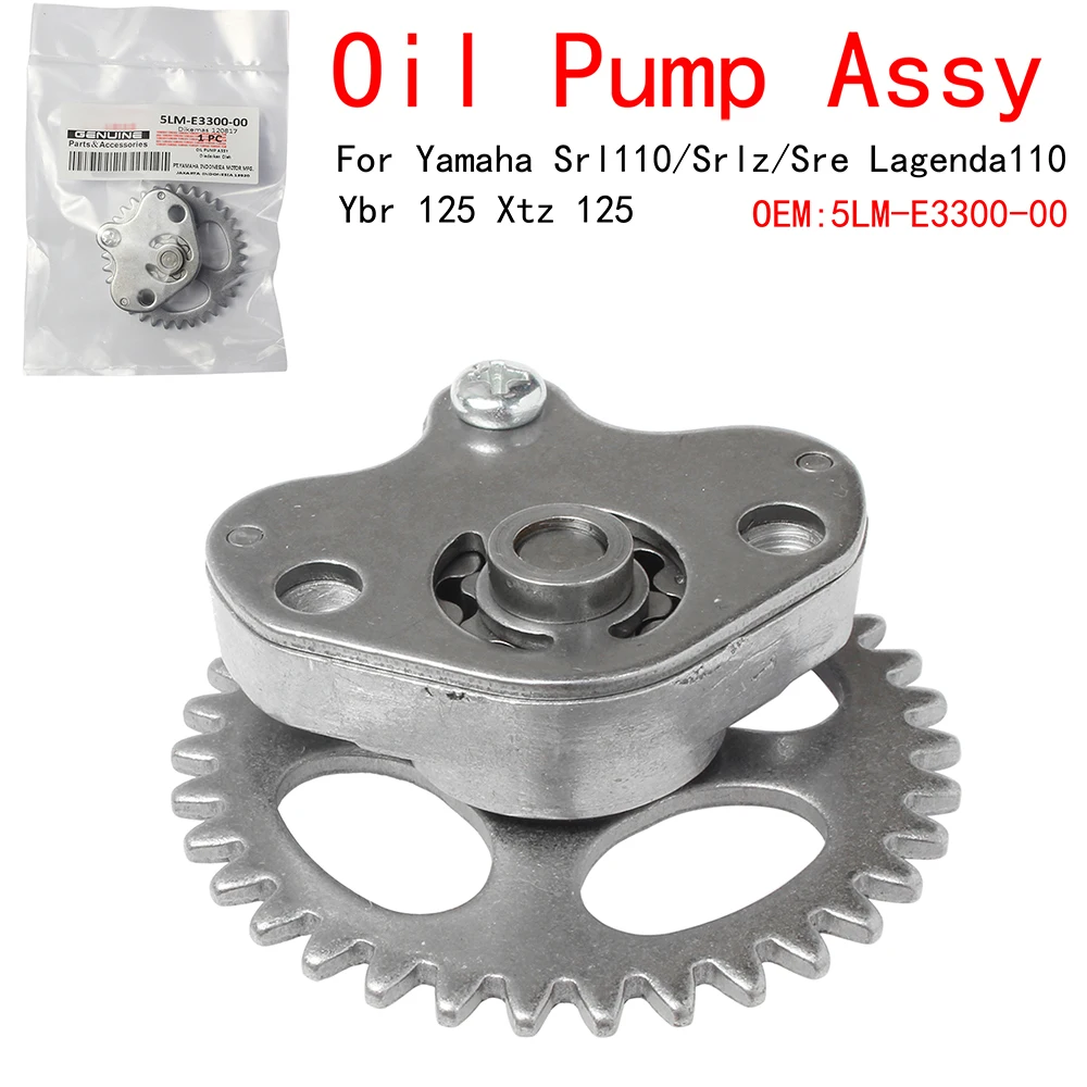 Pompe A Huile Comple For Yamaha Srl110/Srlz/Sre Lagenda110 Ybr 125 Xtz 125 5LM-E3300-00
Pompe A Huile Comple For Yamaha Srl110/Srlz/Sre Lagenda110 Ybr 125 Xtz 125 5LM-E3300-00