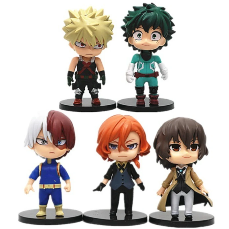 5pcs My Hero Academia Figures Set Deku Todoroki Gashapon Toys Anime Model Action Figure Doll Collection Gift for Kids Fans
5pcs My Hero Academia Figures Set Deku Todoroki Gashapon Toys Anime Model Action Figure Doll Collection Gift for Kids Fans