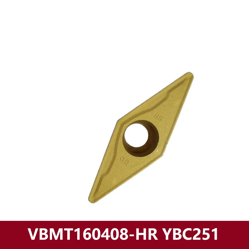 Original VBMT160408-HR YBC251 Carbide Inserts Blade VBMT 160408 1604 HR VBMT1604 Machine CNC Lathe Cutter VBMT16 Tools Holder
Original VBMT160408-HR YBC251 Carbide Inserts Blade VBMT 160408 1604 HR VBMT1604 Machine CNC Lathe Cutter VBMT16 Tools Holder