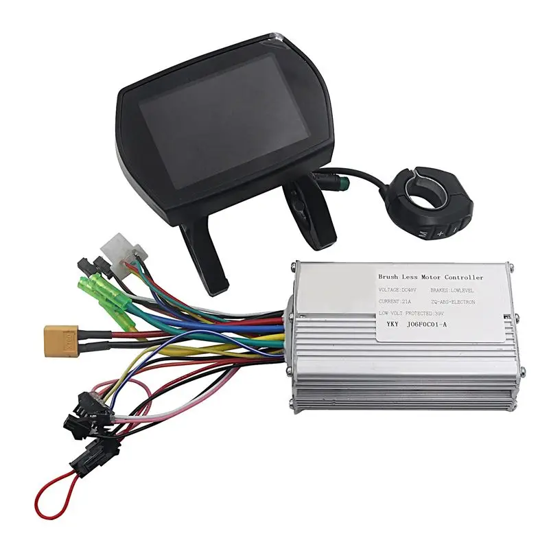 Electric Scooter 48V 21A Smart Brushless Controller+LCD Display 5Pin Dashboard For KUGOO G2 PRO Electric Scooter-A00E
Electric Scooter 48V 21A Smart Brushless Controller+LCD Display 5Pin Dashboard For KUGOO G2 PRO Electric Scooter-A00E