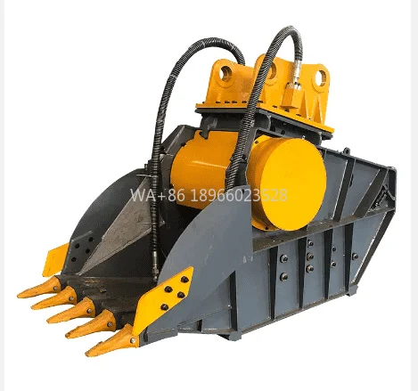 Wholesale Stone Rock Crusher Bucket for Excavator Hydraulic Crusher Bucket Excavator Crusher Bucket
Wholesale Stone Rock Crusher Bucket for Excavator Hydraulic Crusher Bucket Excavator Crusher Bucket