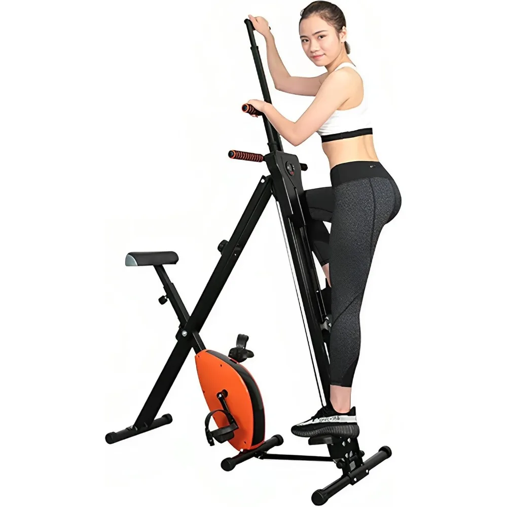 Vertical Climber & Exercise Bike 2-in-1 Home Gym, 4-Level Height Adjustable , 8-Level Magnetic Resistance Exercise Bike
Vertical Climber & Exercise Bike 2-in-1 Home Gym, 4-Level Height Adjustable , 8-Level Magnetic Resistance Exercise Bike