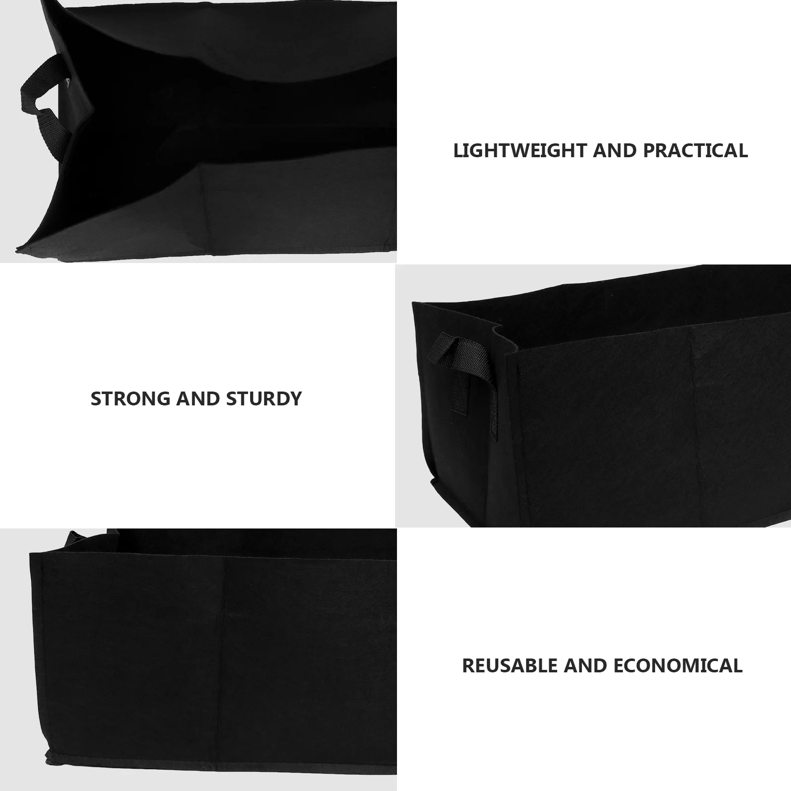 6pcs Planting Bag 10 Gallon Square Fabric Pots For Vegetables Herbs Flowers Reusable Growth Bag Garden
6pcs Planting Bag 10 Gallon Square Fabric Pots For Vegetables Herbs Flowers Reusable Growth Bag Garden