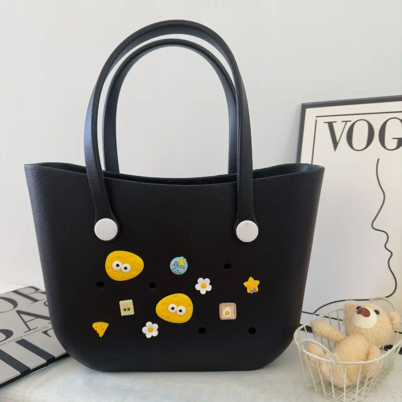 Черная портативная сумка с отверстием из ЭВА, сумка для хранения, корзина для овощей, водонепроницаемая большая пляжная сумка, портативная водонепроницаемая уличная сумка
Черная портативная сумка с отверстием из ЭВА, сумка для хранения, корзина для овощей, водонепроницаемая большая пляжная сумка, портативная водонепроницаемая уличная сумка