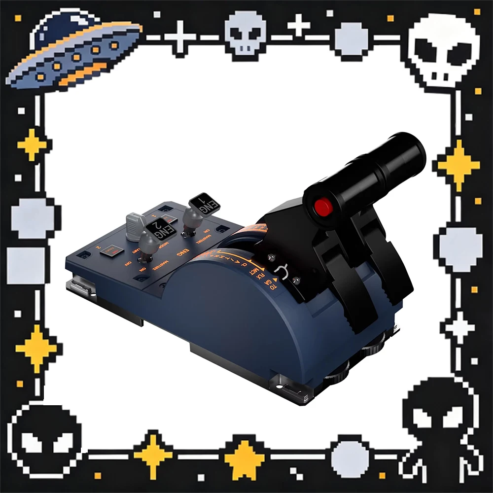 WINCTRL Ursa Minor Standard Modern Throttle: Шестиступенчатая дроссельная ручка с точной регулировкой, реалистичной подсветкой и имитацией полета (STEM) – идеальный подарок
WINCTRL Ursa Minor Standard Modern Throttle: Шестиступенчатая дроссельная ручка с точной регулировкой, реалистичной подсветкой и имитацией полета (STEM) – идеальный подарок