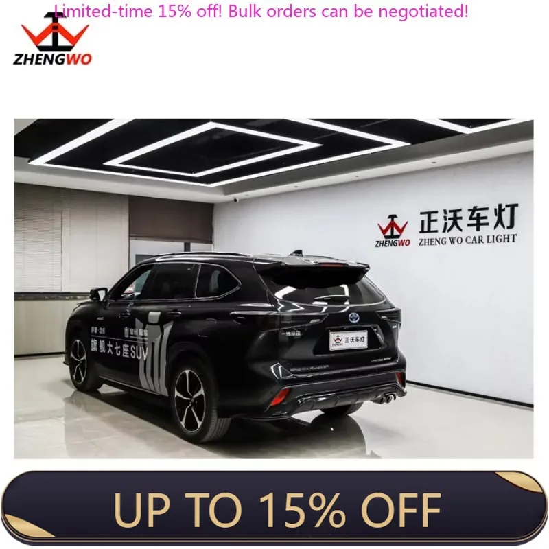 Светодиодные задние фонари Zhengwo для Toyota Highlander 2022-2023, задний фонарь, последовательный указатель поворота, анимация запуска, Plug and Play
Светодиодные задние фонари Zhengwo для Toyota Highlander 2022-2023, задний фонарь, последовательный указатель поворота, анимация запуска, Plug and Play