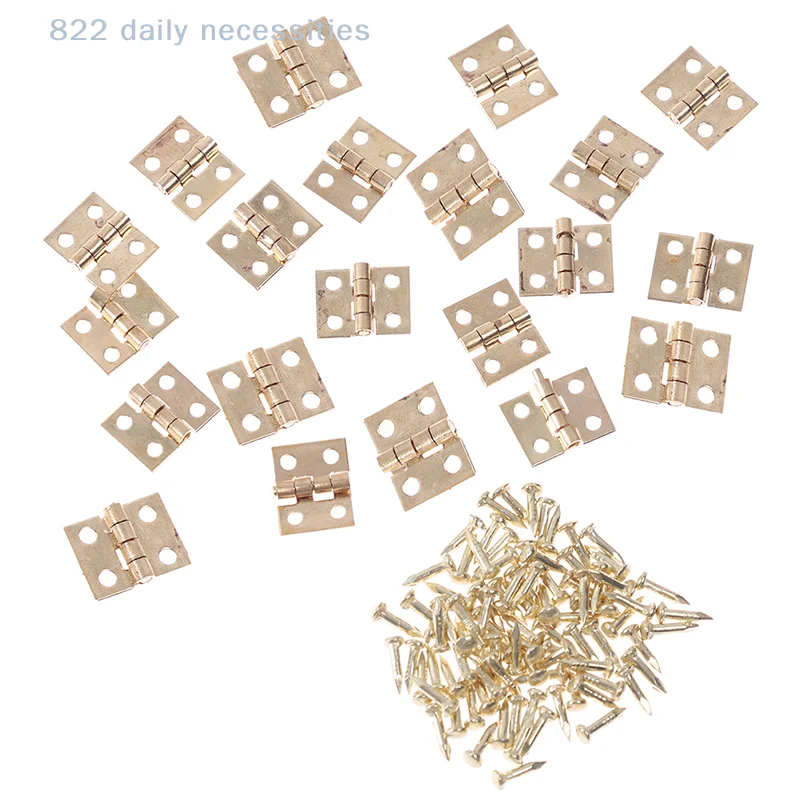 convenient20pcs Cabinet Door Hinges Brass Plated Mini Hinge Small Decorative Jewelry
convenient20pcs Cabinet Door Hinges Brass Plated Mini Hinge Small Decorative Jewelry