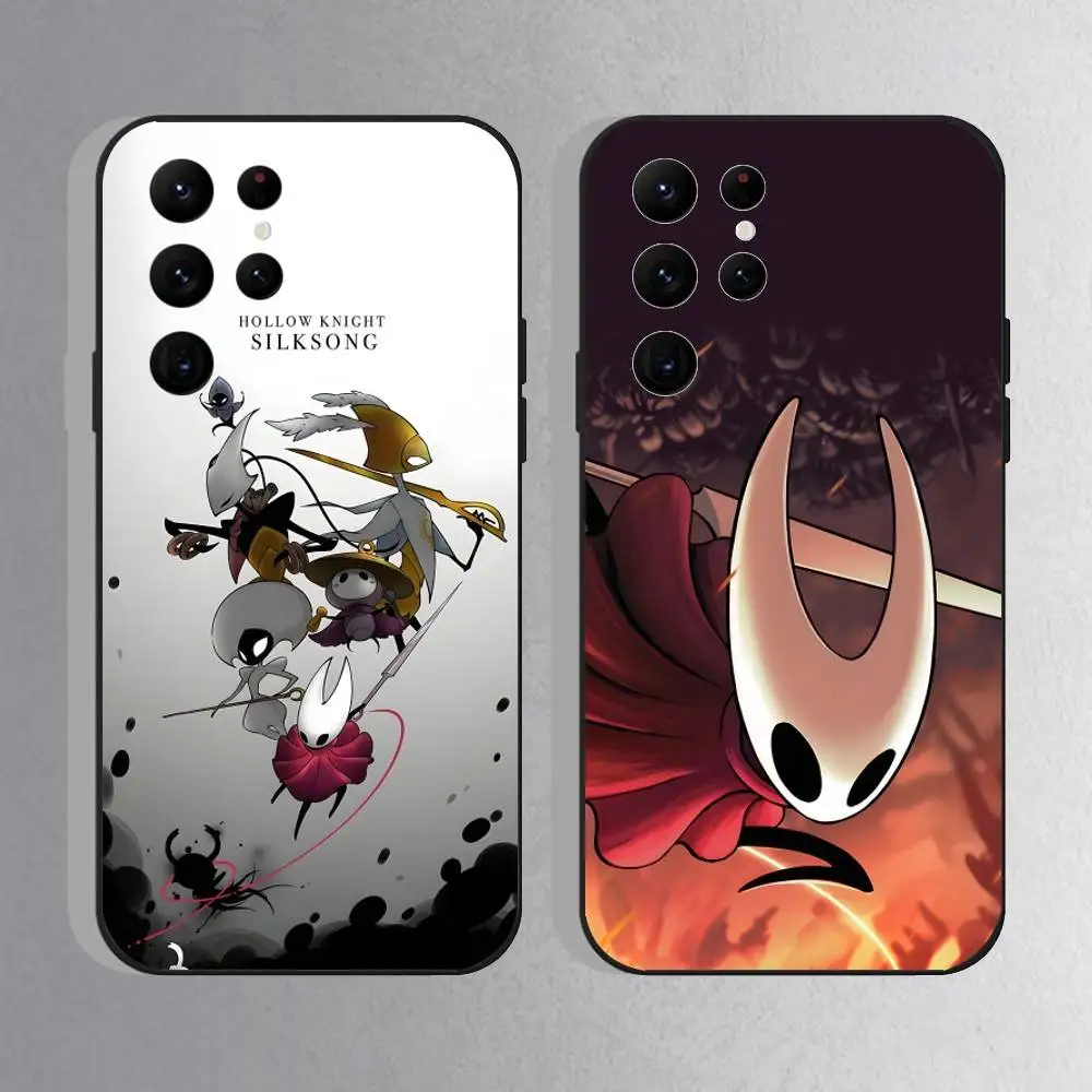 S-Silksong Hollow Knight Phone Case For Samsung S25,S24 Ultra,S20,S30 plus,S22 Plus,S23,Ultra 5G Silicone Black Shell 
S-Silksong Hollow Knight Phone Case For Samsung S25,S24 Ultra,S20,S30 plus,S22 Plus,S23,Ultra 5G Silicone Black Shell