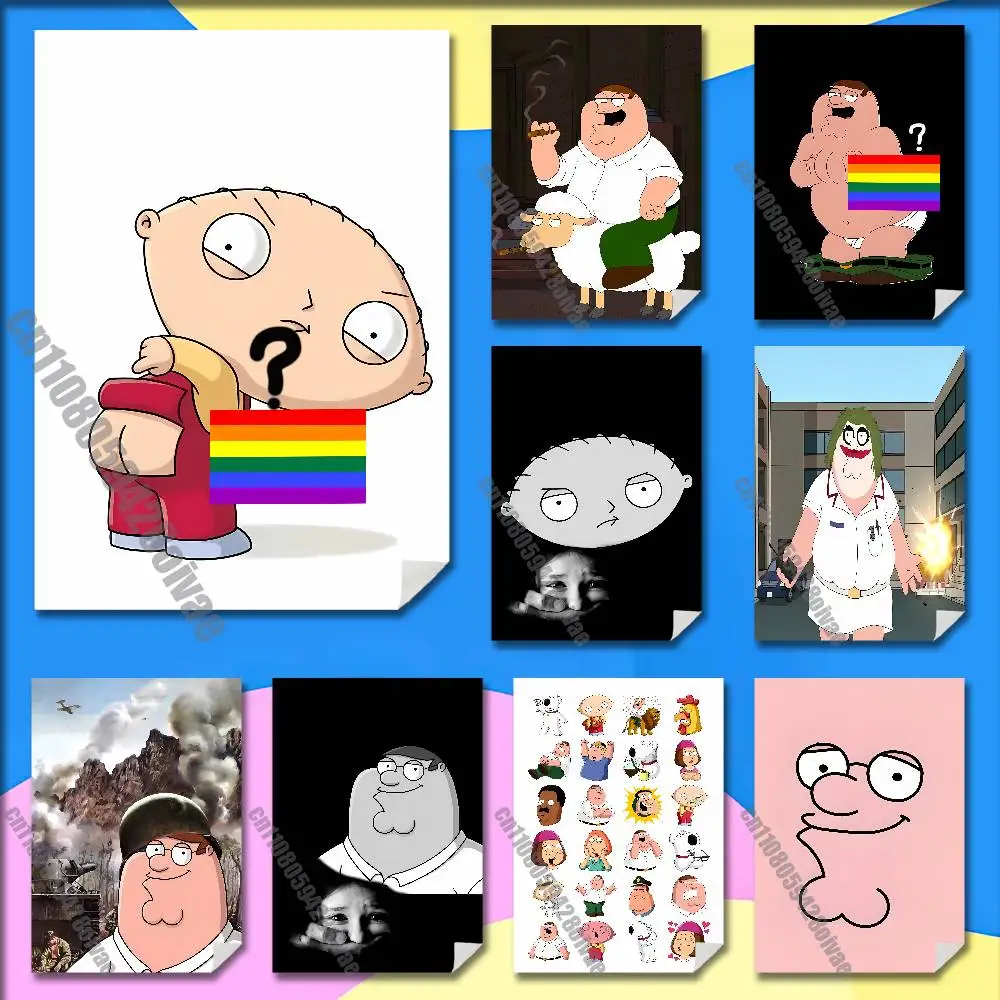 F-Family Funny Guy Poster Sticker For Home Decoration 10x15cm Self-adhesive Souvenirs Playbill Cover
F-Family Funny Guy Poster Sticker For Home Decoration 10x15cm Self-adhesive Souvenirs Playbill Cover